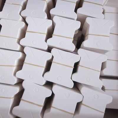 绕线板DIY纸板缝纫线h型卡纸款万能板十字绣绕线毛线色卡板