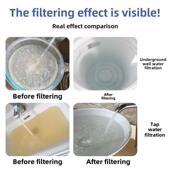 大流量全屋预滤器家用反冲洗井水塔自来水管过滤器黄沉淀物净水器