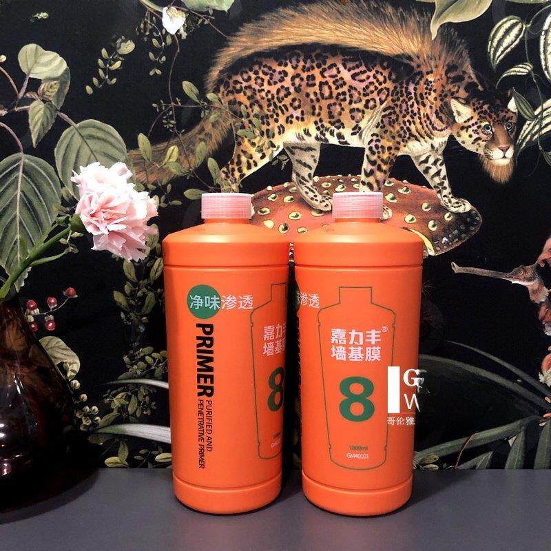 师傅推荐环保净味基膜 墙纸胶水辅料 墙面基膜 升级版新包装 1L装