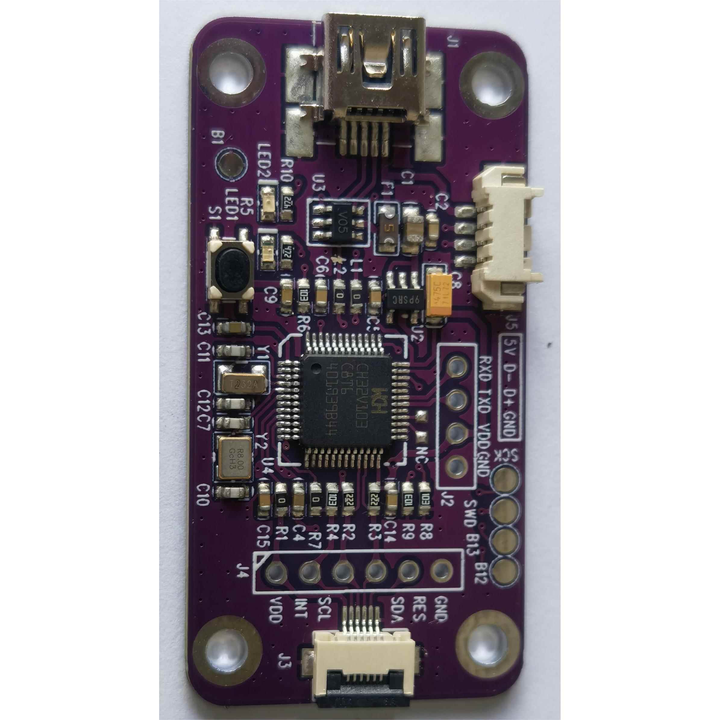 I2C转USB,奕力敦泰汇顶Atmel基合cypress义隆，笔电触摸屏测试