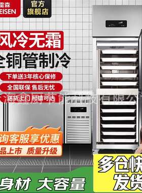 奥雷森二门商用冰箱风冷无霜冰柜大容量厨房酒店全冷冻插盘冷柜