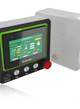 人机界面寸10电威配电箱装盒控制箱安屏幕纶触摸屏plchmi控箱