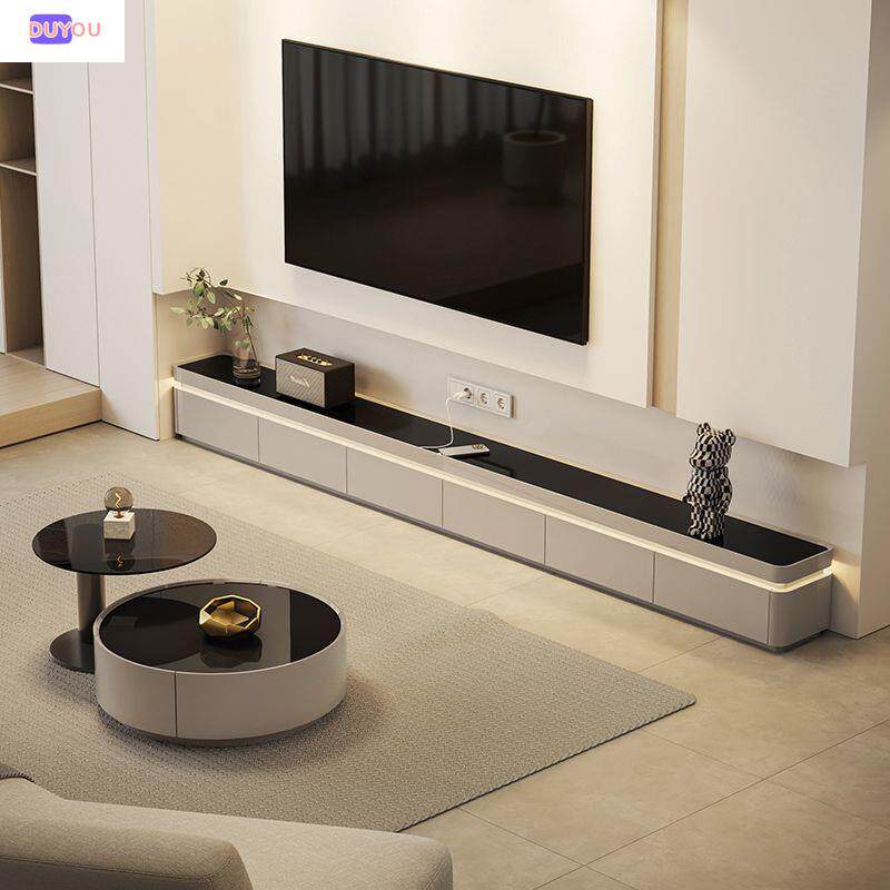 2026新款落地现代简约轻奢高级感茶几电视柜组合客厅家用电视柜