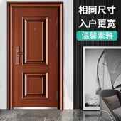 现货防盗门带窗入户门工程门出694邮租屋房门间门别墅大门可包安