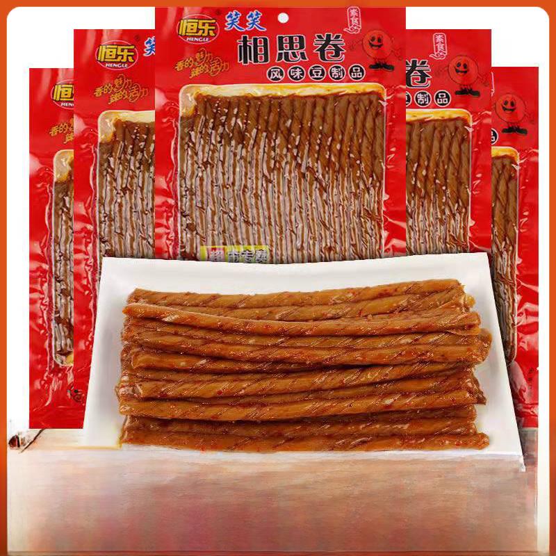 恒乐潇潇相思卷100克麻辣条麻辣片豆条微辣麻辣豆腐干童年怀旧小