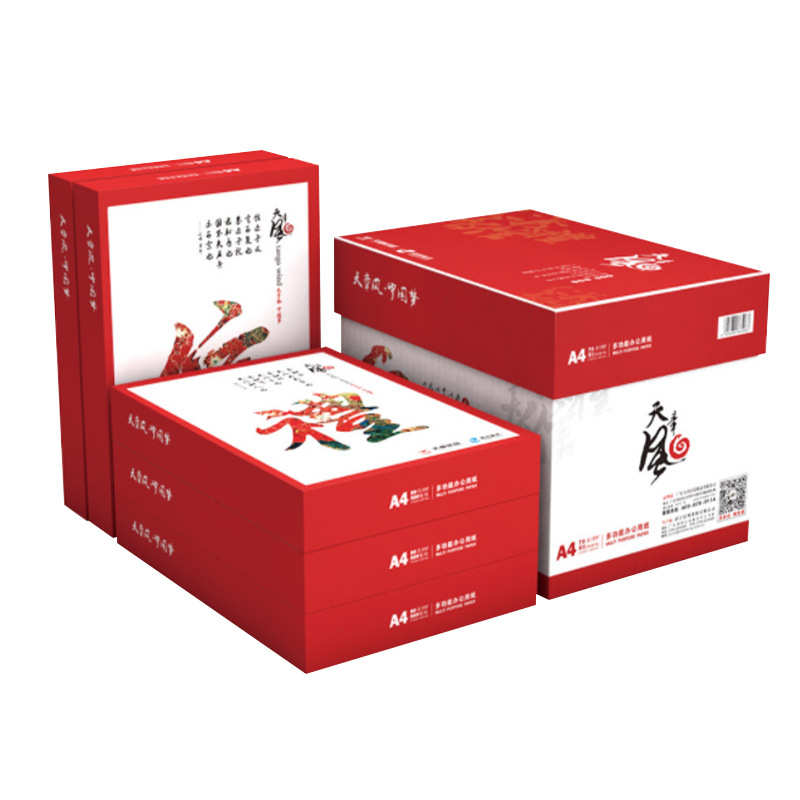 天章风A4复印纸打印纸防静电70g80g不卡纸打印顺畅办公用纸稿纸图片