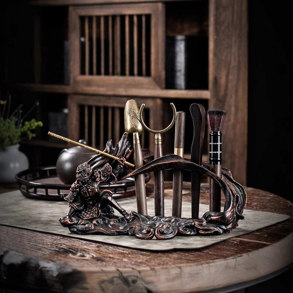 齐天大圣孙悟空茶道六君子套装茶刀泡茶配件品功夫茶具茶夹茶刮