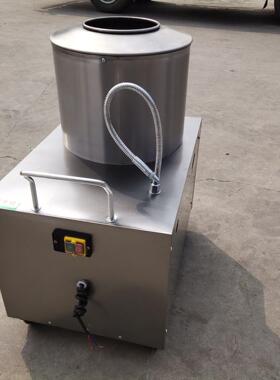 厂家发芋货 全自动不锈土豆钢脱磨皮机 头无品牌/ 红薯脱皮皮商用