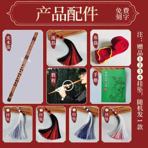 新款小学生竖笛6孔F无G调膜初学教中门学零基础入乐器中国顺笛直