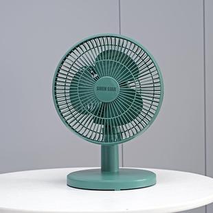迷你摇头风扇台扇学生宿舍可爱小风扇床头电风扇大风力静音鸿运扇