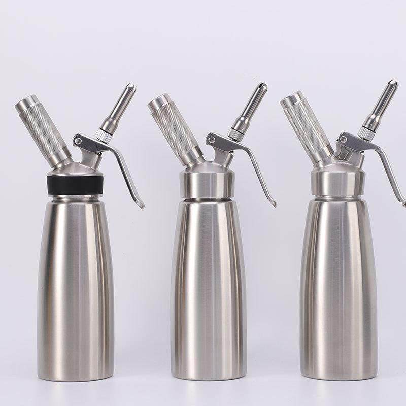 LOGO500ML不锈钢奶油枪奶油发泡器虹吸气瓶