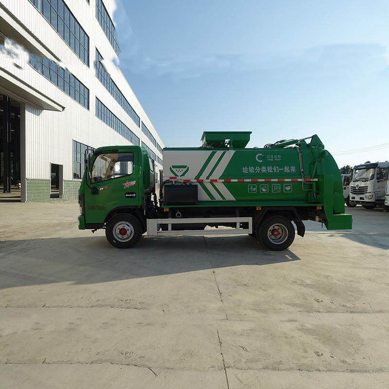 5立方餐厨垃圾车厨余 剩饭剩菜泔水干湿 离垃圾分类运输车 可出口