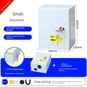 新能源汽车配电箱充电桩保护箱家用户外室外防水插座箱钥匙十字锁