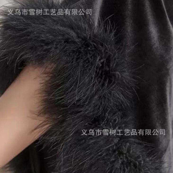 全绒绒毛条0克现货供应多色可选4对气氛服装装饰火EAV鸡派毛全长