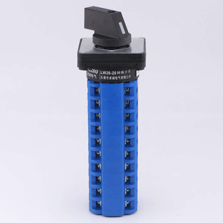 LW26-20 N/10两档10节双电源切换十刀双掷信号回路万能转换开关