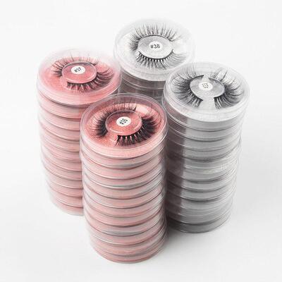 3D natural soft thick handmade false eyelashes浓密手工假睫毛