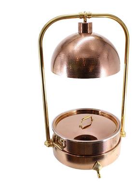 商用新款不锈钢锤印暖菜锅套装自助餐炉展示冷餐茶歇酒店会所加热