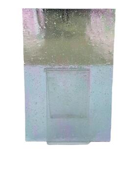 厂家直销 珠光五彩幻彩透明气泡玻璃 装饰艺术玻璃【R11IR】