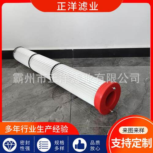 仓尘顶除器滤大卡芯滤小卡水泥搅拌站滤芯烟BWP气净化筒注胶滤芯