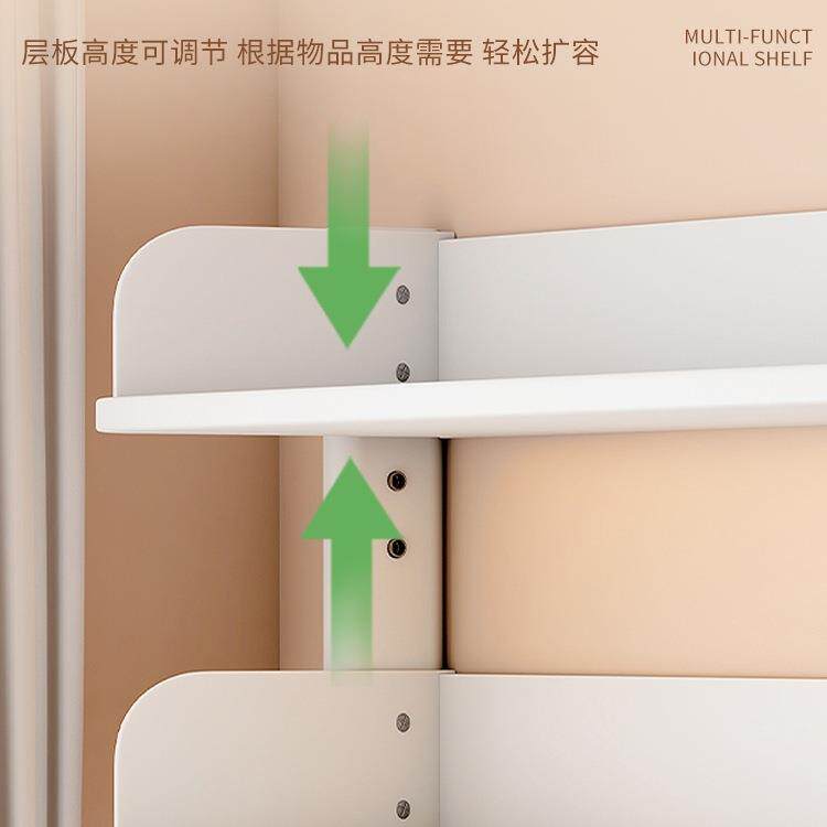 桌面书架收纳置物架办公电脑桌上洞洞板多层铁艺宿舍学生家用书桌