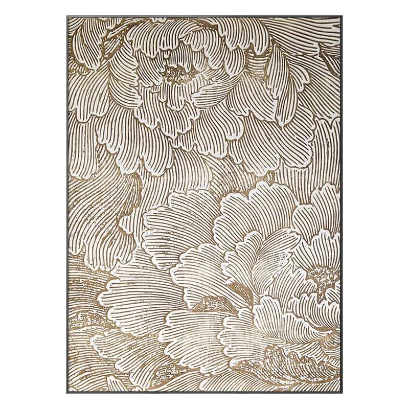 现代简约肌理浮雕油画立体抽象客厅餐厅装饰画酒店玄关走廊挂画图片