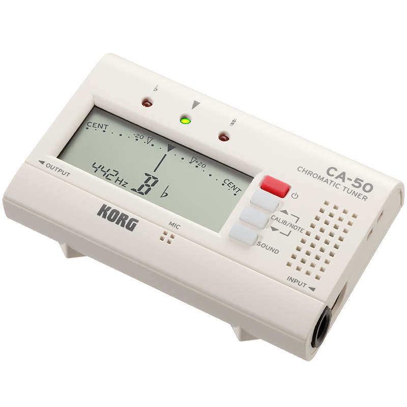 KORG科音乐器调音器管乐校音器吉他二胡古筝通用调音表CA-50
