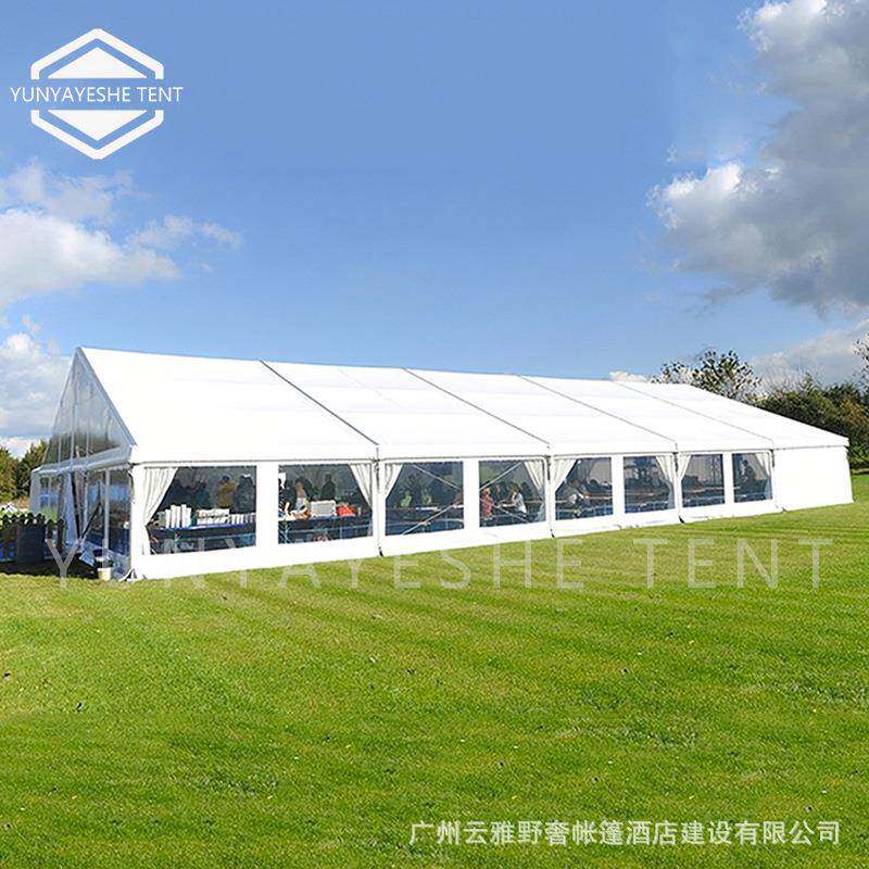 广州厂家出售铝合金帐篷户外展览会展篷房仓储遮阳棚