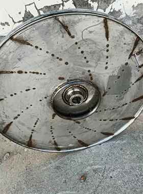 不锈钢材质翻边叶轮AZY13.20-033.3-1汽轮机轴封抽风机专用叶轮