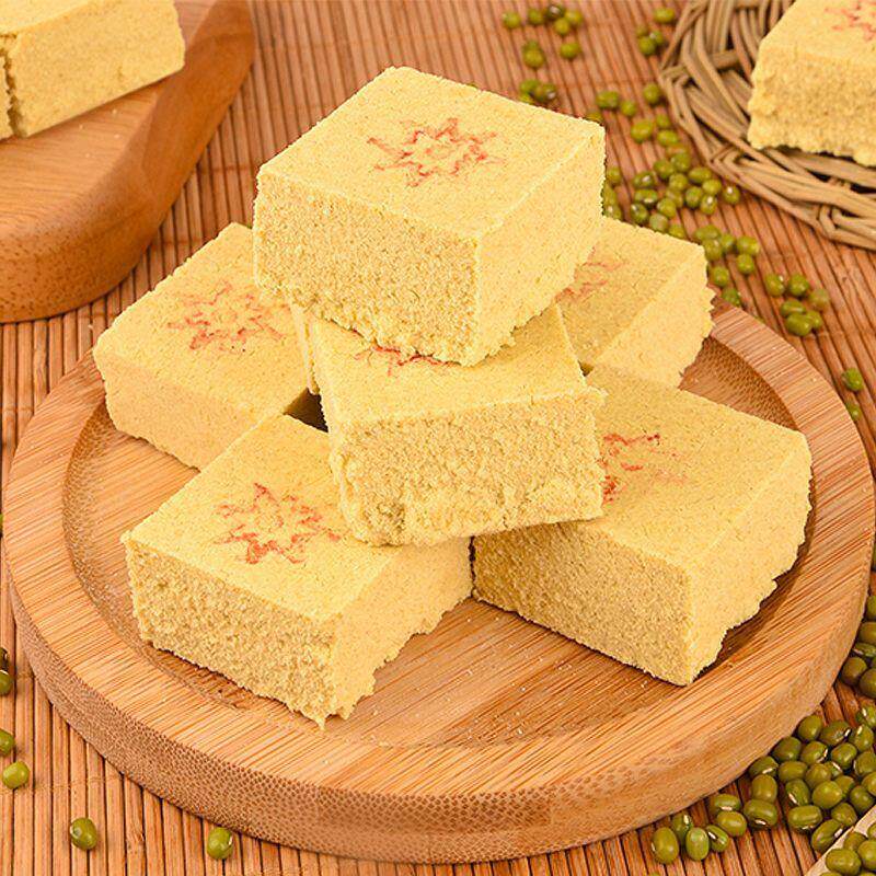 【纯绿豆糕】老式绿豆糕点传统糕点夏日解暑北方纯绿豆粉