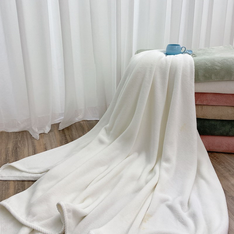 玲玲新款保暖秋季午休被子绒毯子加大盖毯办公室空调午睡小毛毯