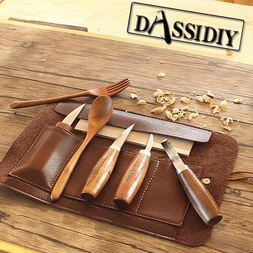 Dassidiy木工修边挖勺刀雕刻刀手工刻刀diy工具套装桃木剑木削刀
