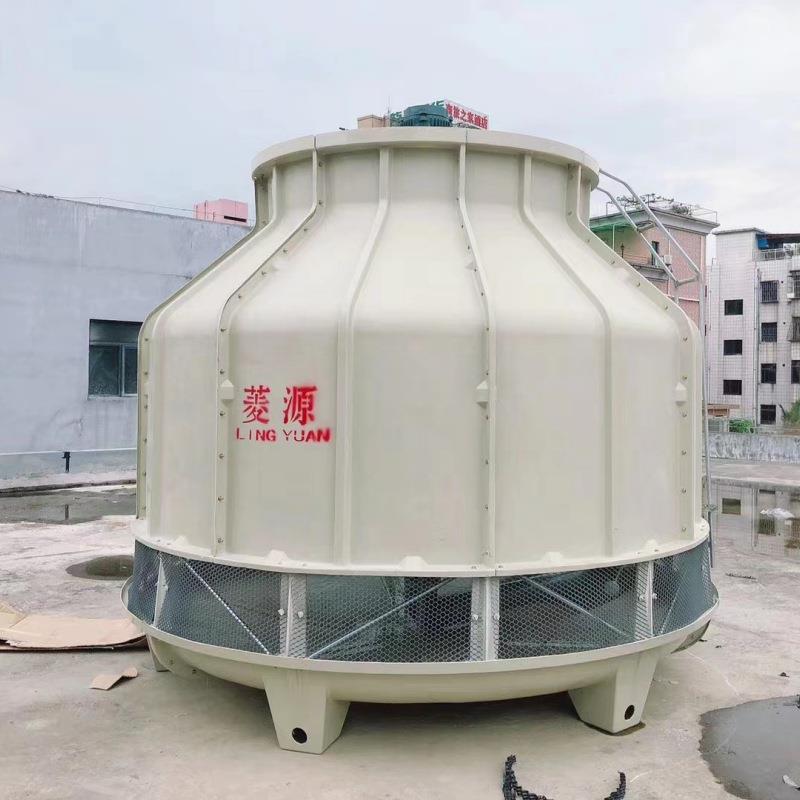 供应150T冷却塔逆流式玻璃钢150吨冷却塔工业循环水冷却系统应用