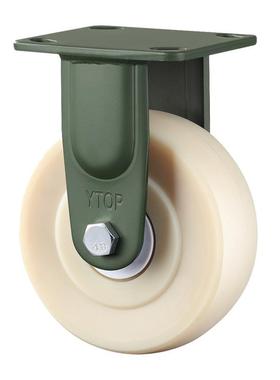 YOP卓轮烨锰钢脚轮22C重型4/RFDT5/68寸/尼龙MC优质万向刹车固定