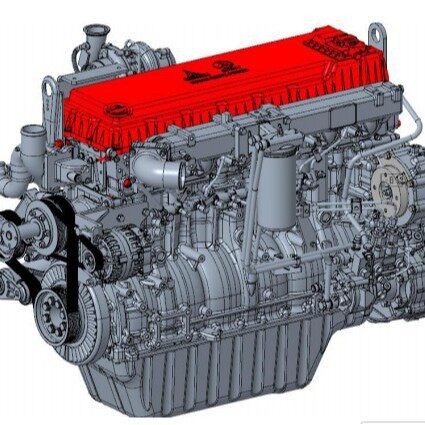 道依茨TCD2015V08柴油发动机V8水冷工程机械矿山设备动力