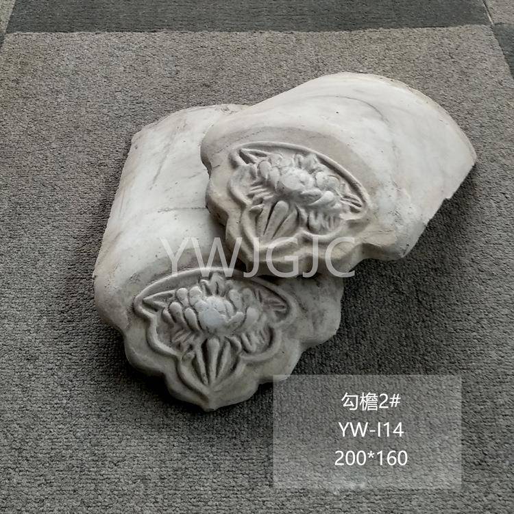 厂家直销I广东现货勾檐滴水青砖青瓦封檐瓦板瓦装饰瓦