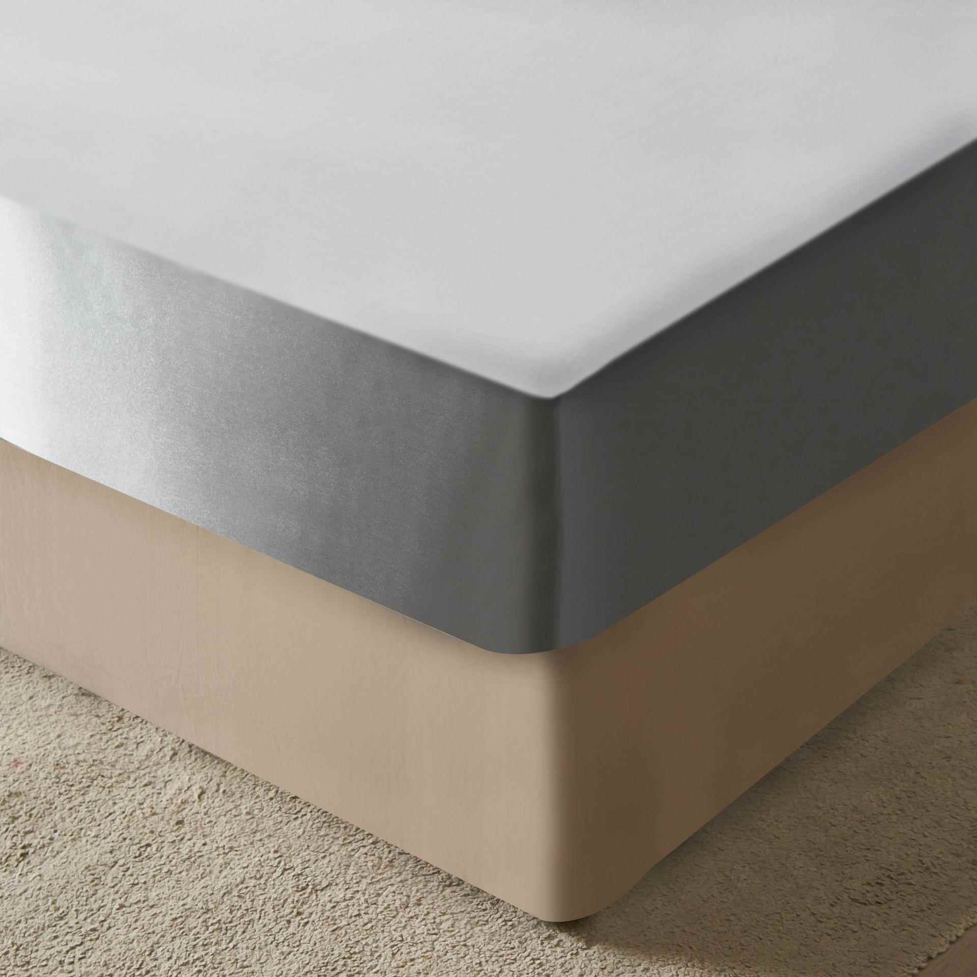 跨境凉感床笠三件套家用席思床垫床保护套梦防凉感床笠滑床上用单