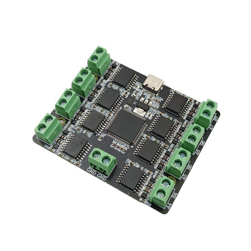 USB转485转换器 8路RS-485集线器8口485转换器集线器带隔离工业级