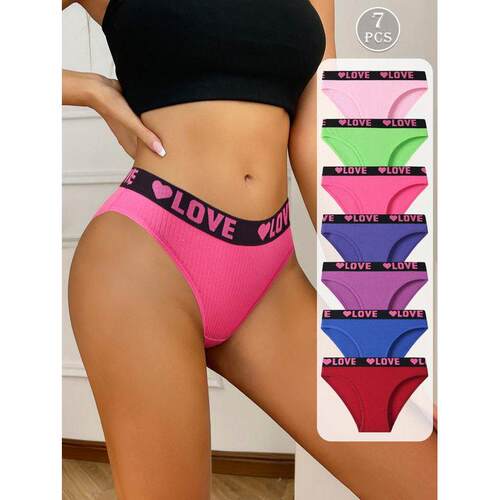 M 35478 Women Plus Size Mid Low Waist Briefs 女士大码中低腰