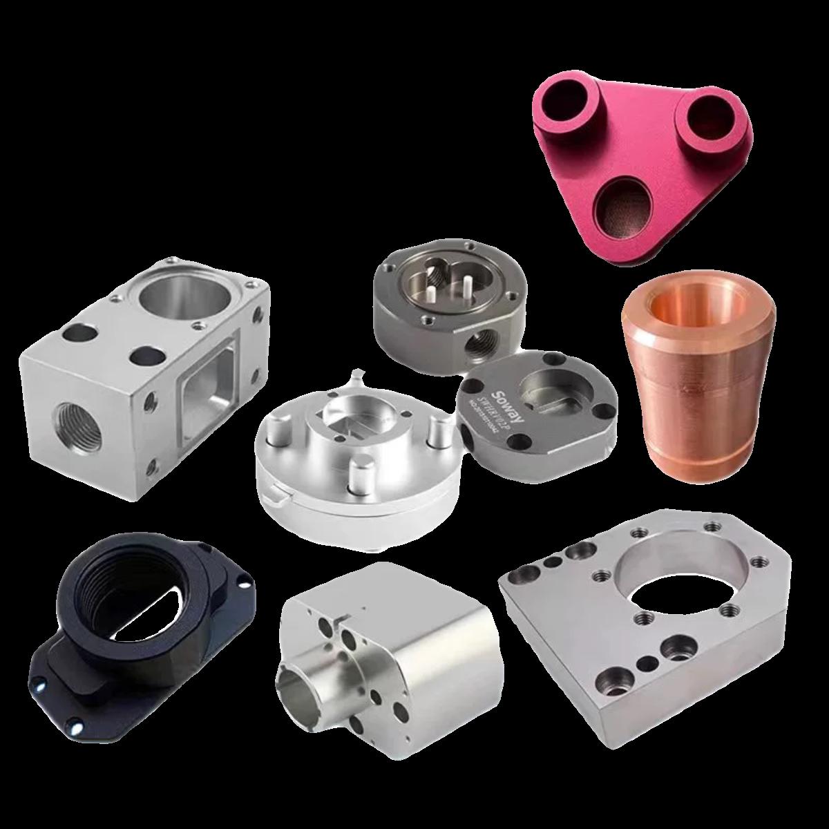 非金属铝合金cnc45钢加工五金精密铣床零件，铝合金数控散件/非标