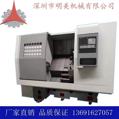 深圳五中重切削整体床身数控车床斜床身CNC 数控车床CK6140