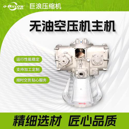 巨浪特殊气体压缩机制氮天然气用压缩机螺杆式空压机厂机头