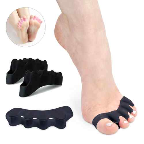 1Pair Silicone Finger Toe Protector for Bunion Corrector Mat