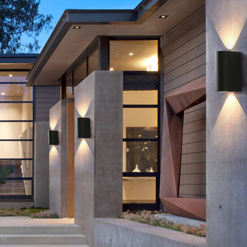 LED壁灯室外防水led壁挂灯简约露台照明灯阳台厨房卫生间过道灯具