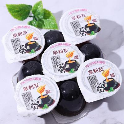 厂家直供潮汕草粿特色果冻网红即食仙草蜜鲜甜Q爽果冻
