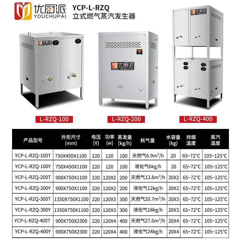 商用大功率高高温电热燃气房立蒸压汽发生器外YCP-B-DZ接中央厨式,厨房电器,其他商用厨电,淘宝优惠券,粉丝福利购,淘宝优惠卷