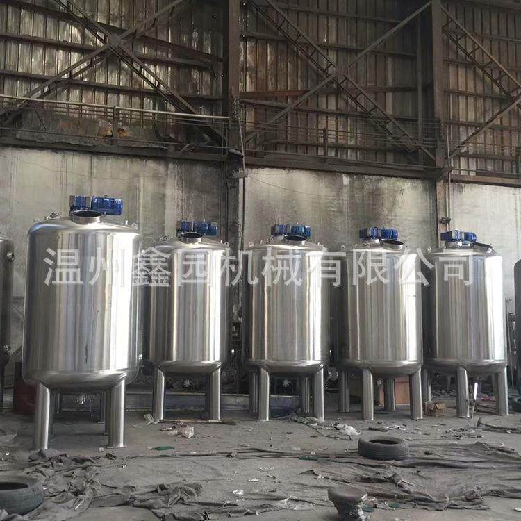 厂家直销大型304不锈钢浓配罐加工食品级稀配灌搅拌机厂家直销