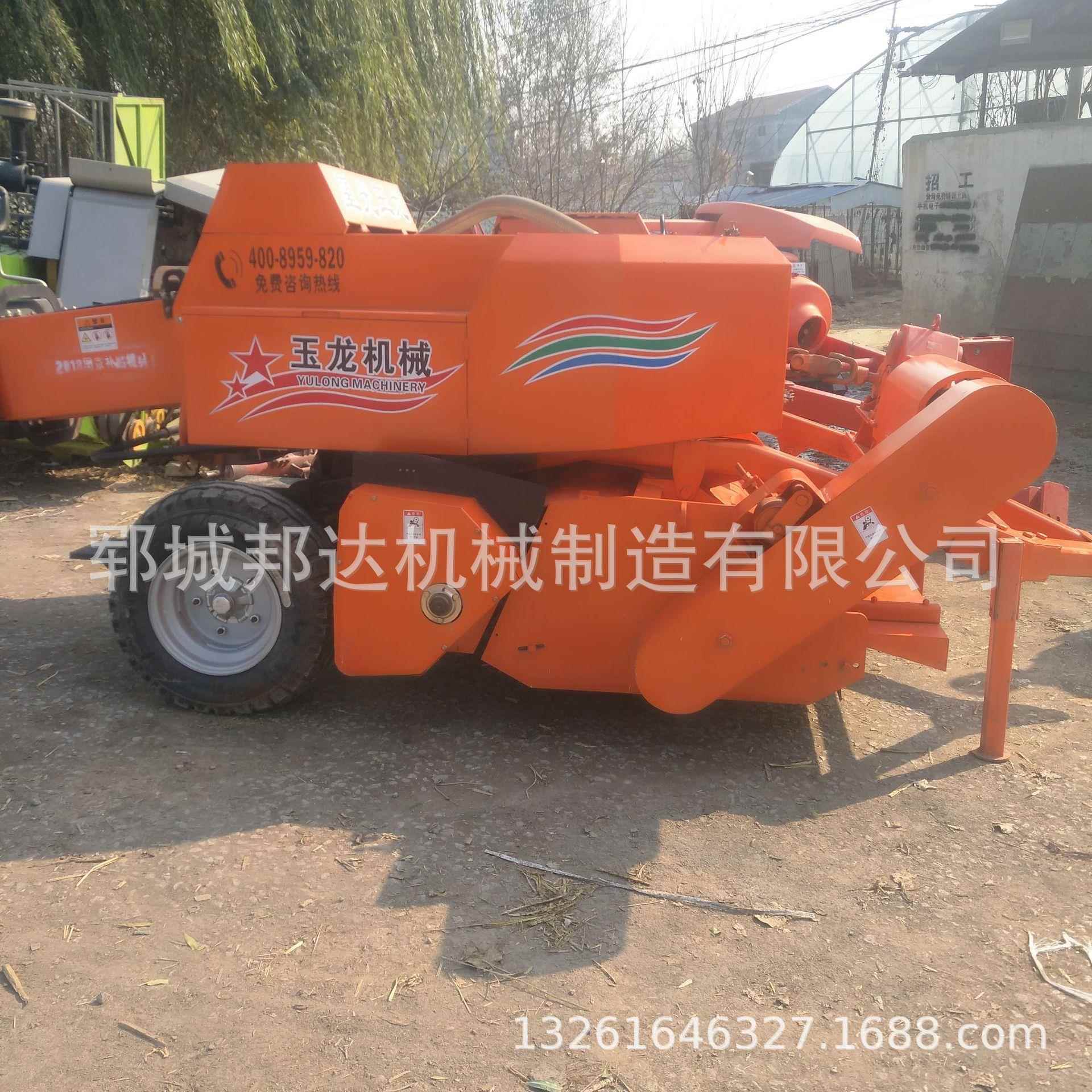 大型全自动玉米秸秆杂草青储粉碎打捆机 厂家直销