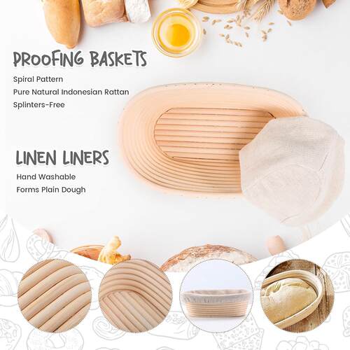 Bread Proofing Baskets Dough Proofing Bowls Sourdough Baking