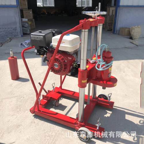 厂家供应混凝土钻孔取芯机 公路汽油水钻机 柴油取芯钻机