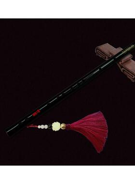 正品笛子初竹学者制黑色笛古风笛自学乐器入门成人精d笛横f调g儿